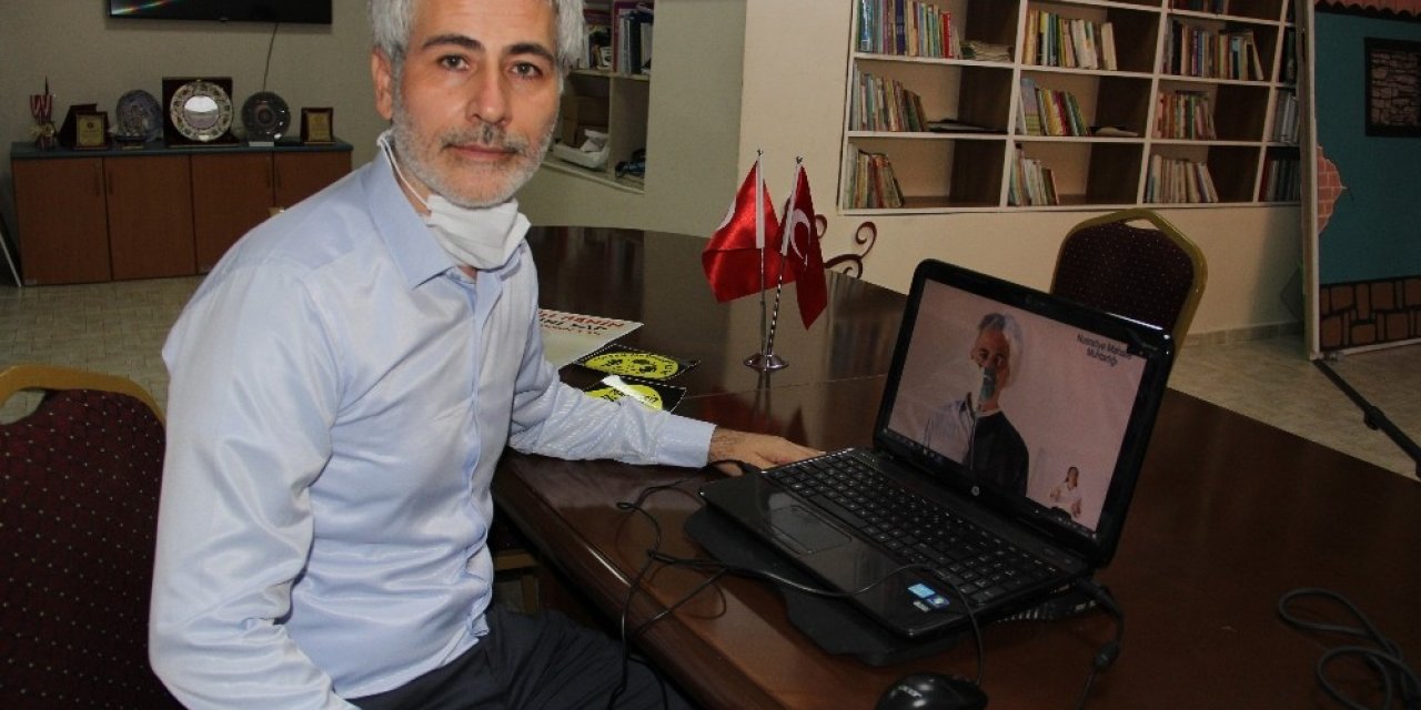 Mersinli muhtar mahalle sakinlerini videoyla uyardı