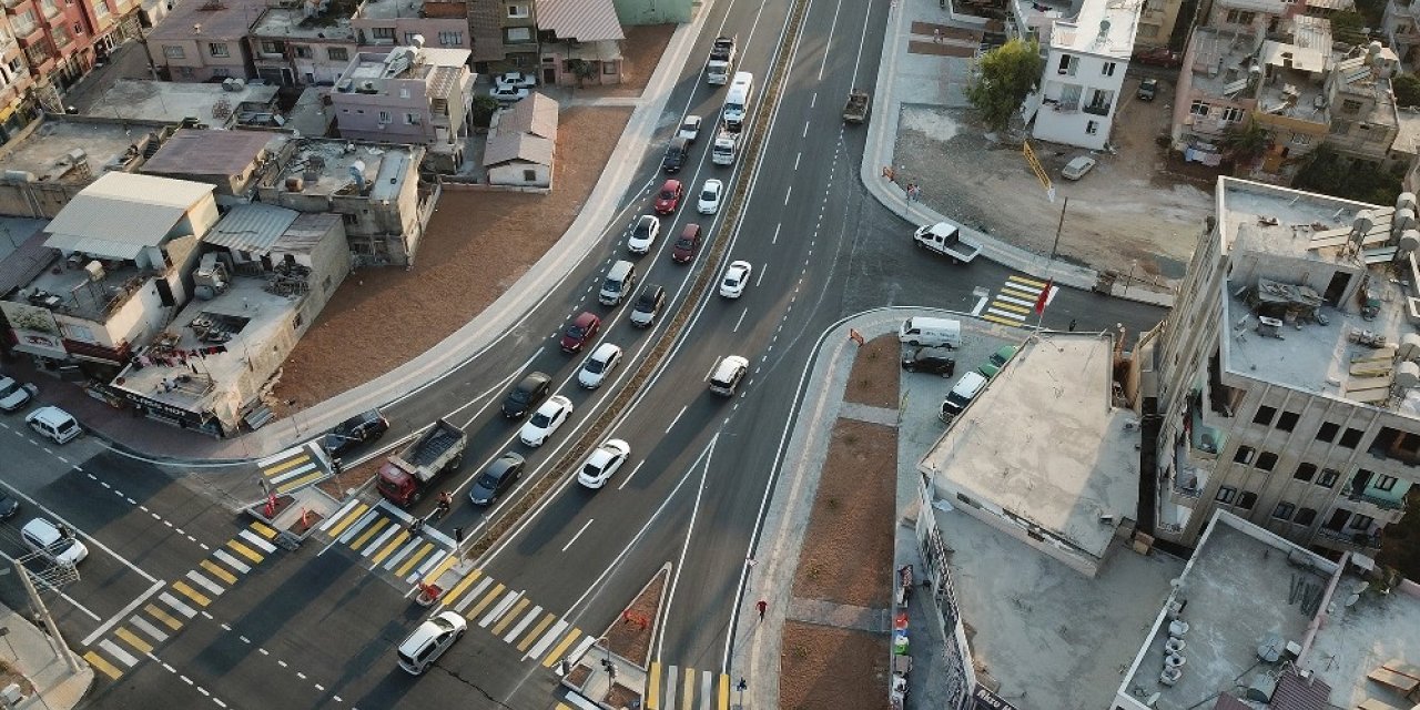 Rıfat Uslu Caddesi duble yol olarak hizmete açıldı