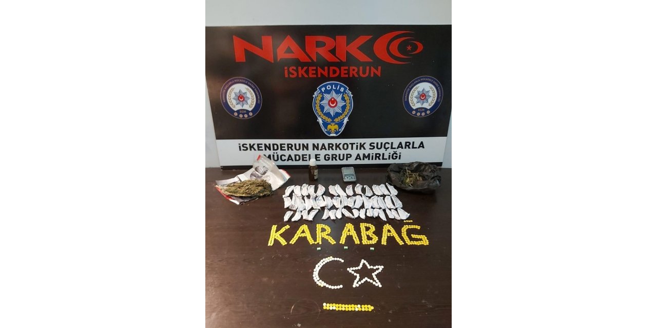 İskenderun’da uyuşturucu ve asayiş operasyonu