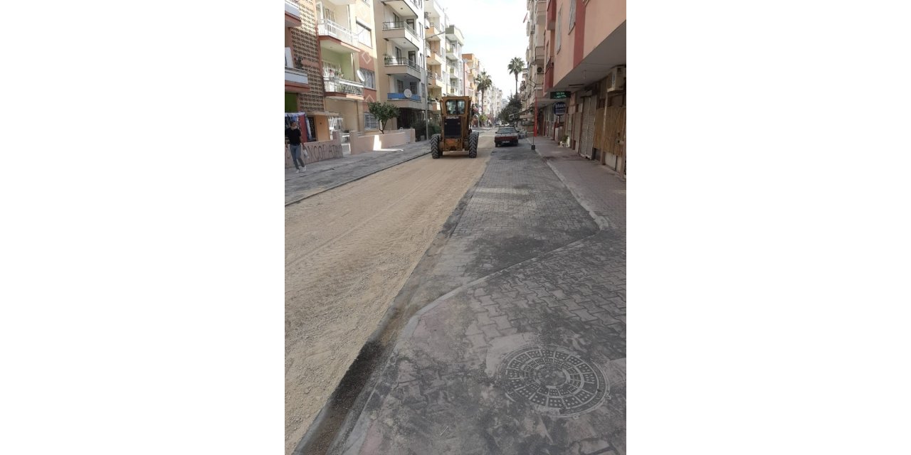 Yenişehir Belediyesi’nin asfalt ve yol yapım çalışmaları sürüyor