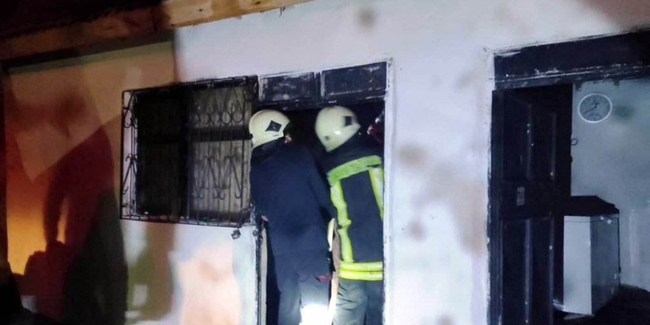 Kulu’da yangın itfaiye tarafından söndürüldü