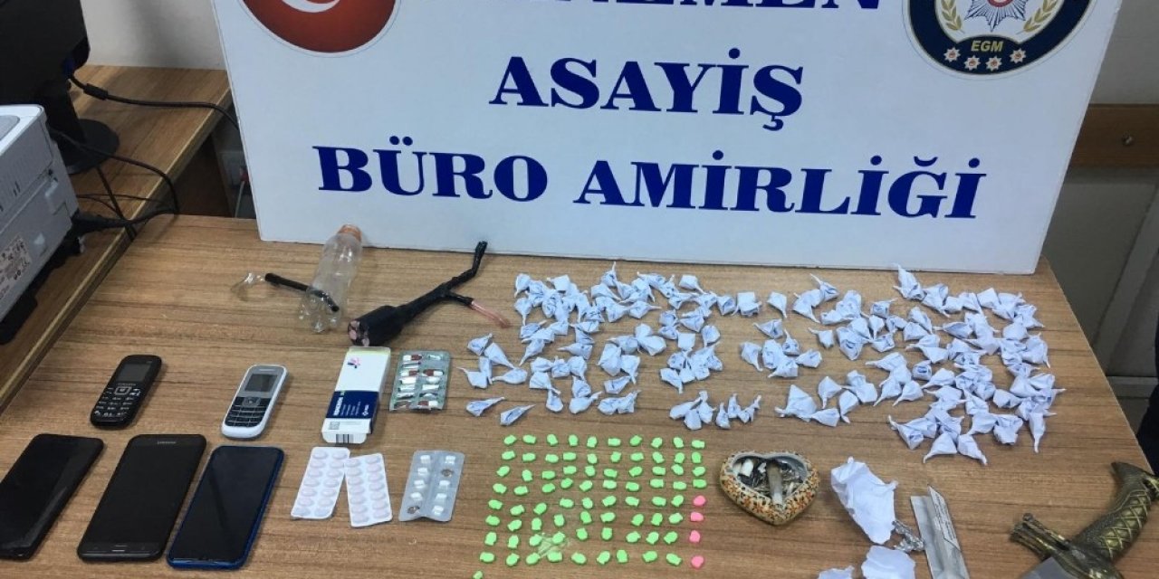 Cezaevi firarisi, bu kez uyuşturucu ile yakalandı
