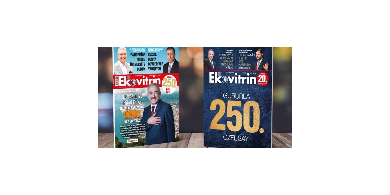 Ekovitrin 250’nci sayısını yayınladı