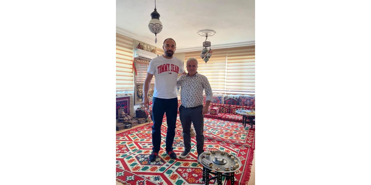 Korkuteli Güreş Ağası Sarıca, Başpehlivan Ali Gürbüz’ü Ağırladı