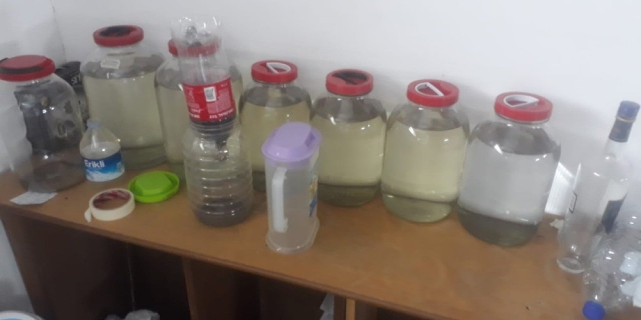 Başkent’te kaçak alkol operasyonunda 1 kişi gözaltına alındı