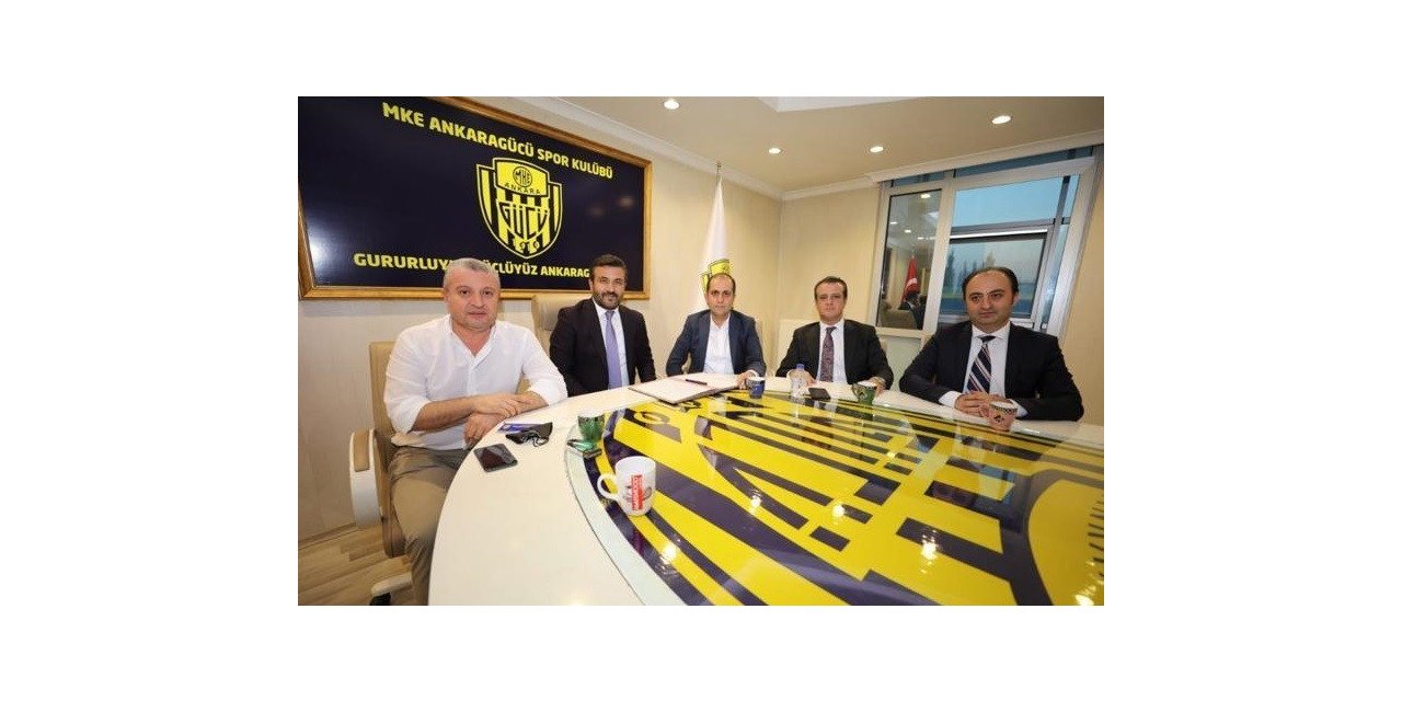 Mahmood Coffee Ankaragücü’nün forma sponsoru oldu