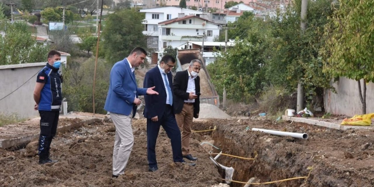 Çan’da alt ve üst yapı çalışmaları tamamlanıyor