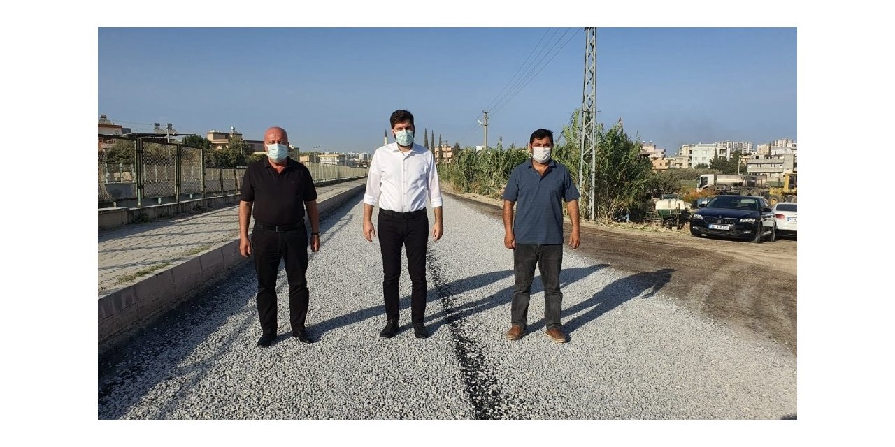 Mersin Büyükşehir Belediyesi asfalt çalışmalarını sürdürüyor