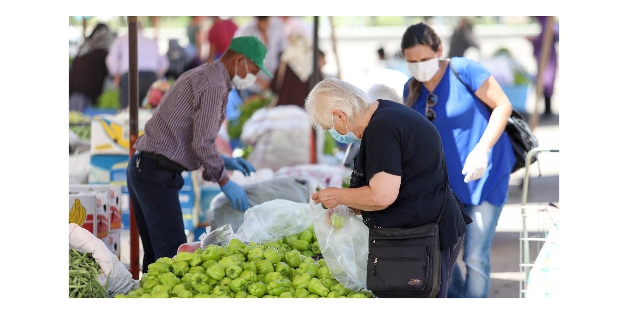 Sincan’da köylü pazarlarına yoğun ilgi