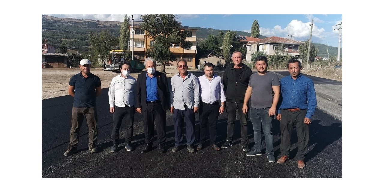 Başkan Şahin, asfaltlama ve trafo-güç arttırma çalışmalarını inceledi