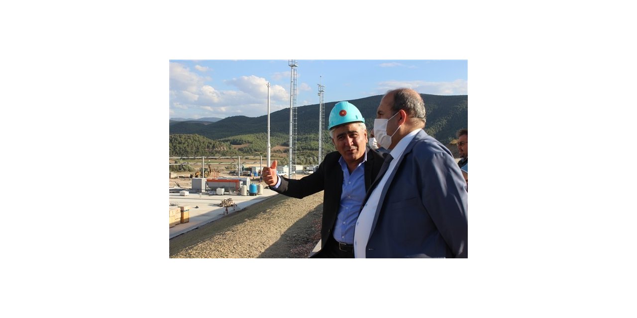 Kaymakam Ünal, 500 kişinin istihdam edileceği 200 milyon TL bütçeli yatırımı inceledi