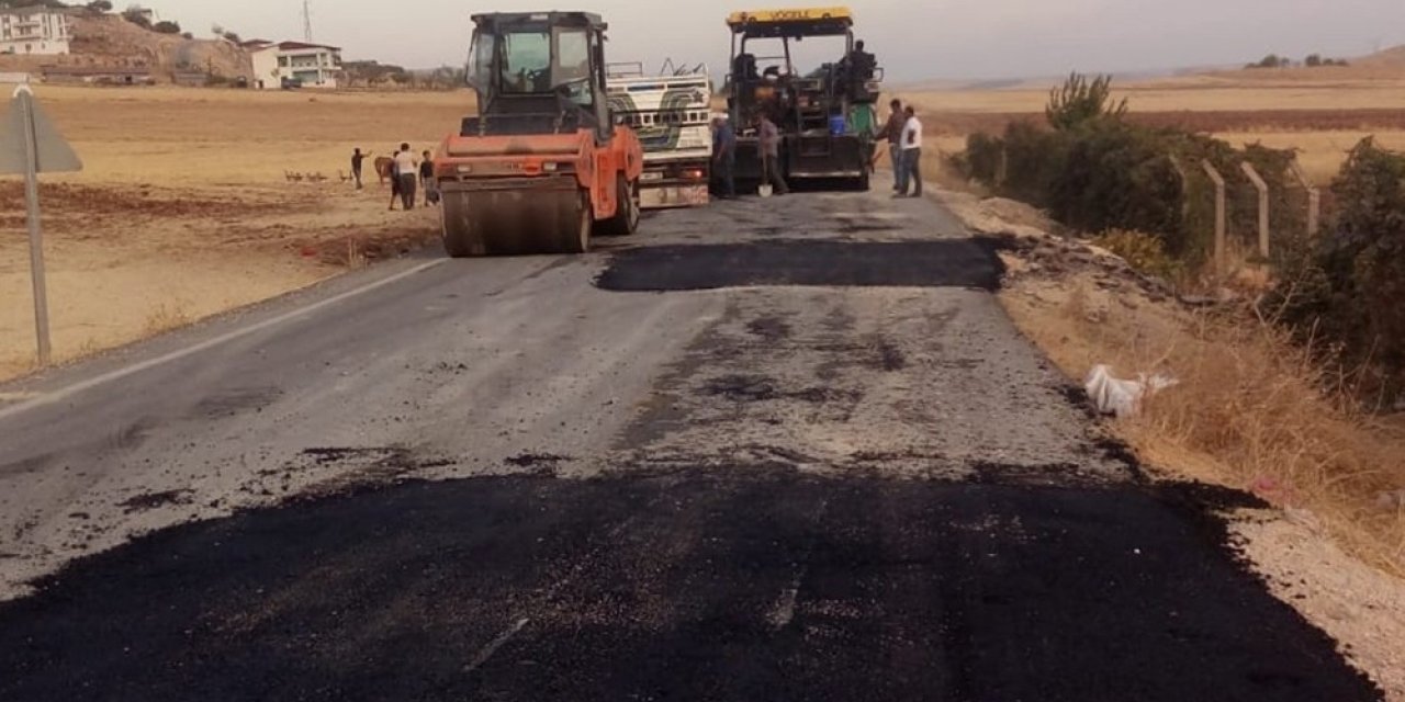 Silvan-Hazro yolu asfaltlanıyor