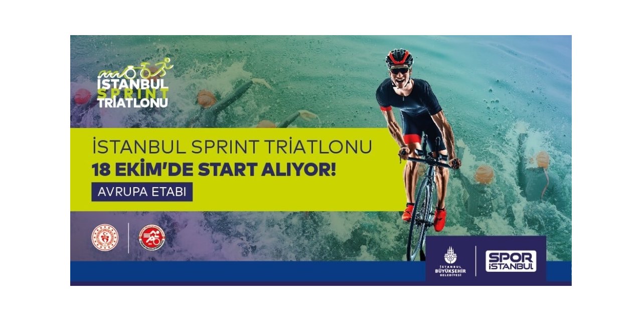 İstanbul Sprint Triatlonu 500 sporcuyu ağırlayacak