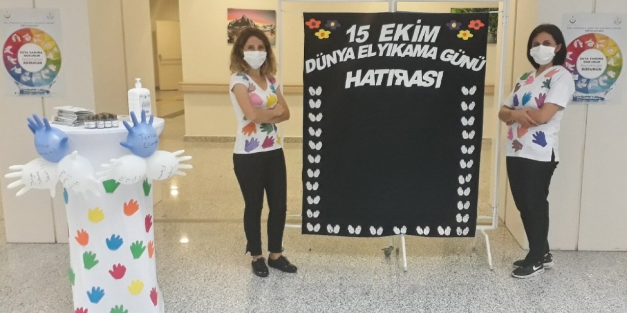 El yıkamanın önemine dikkat çektiler