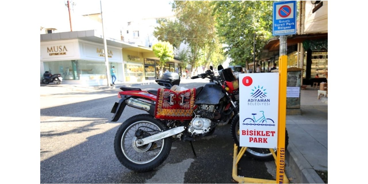 Bisiklet park uygulaması ilgi görüyor