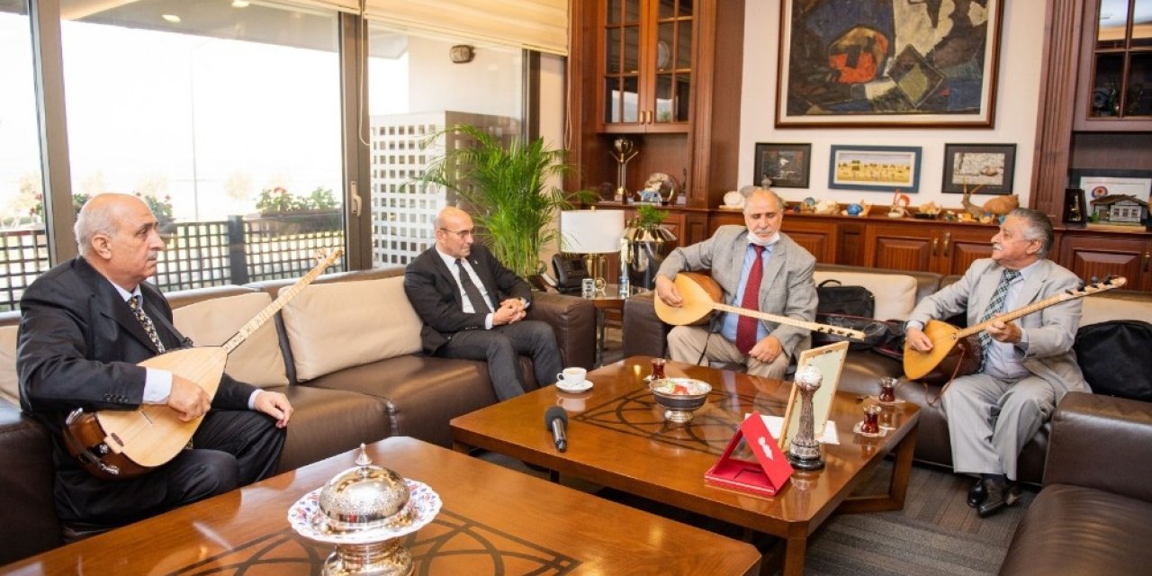 Aşıklar Başkan Soyer’i ziyaret etti