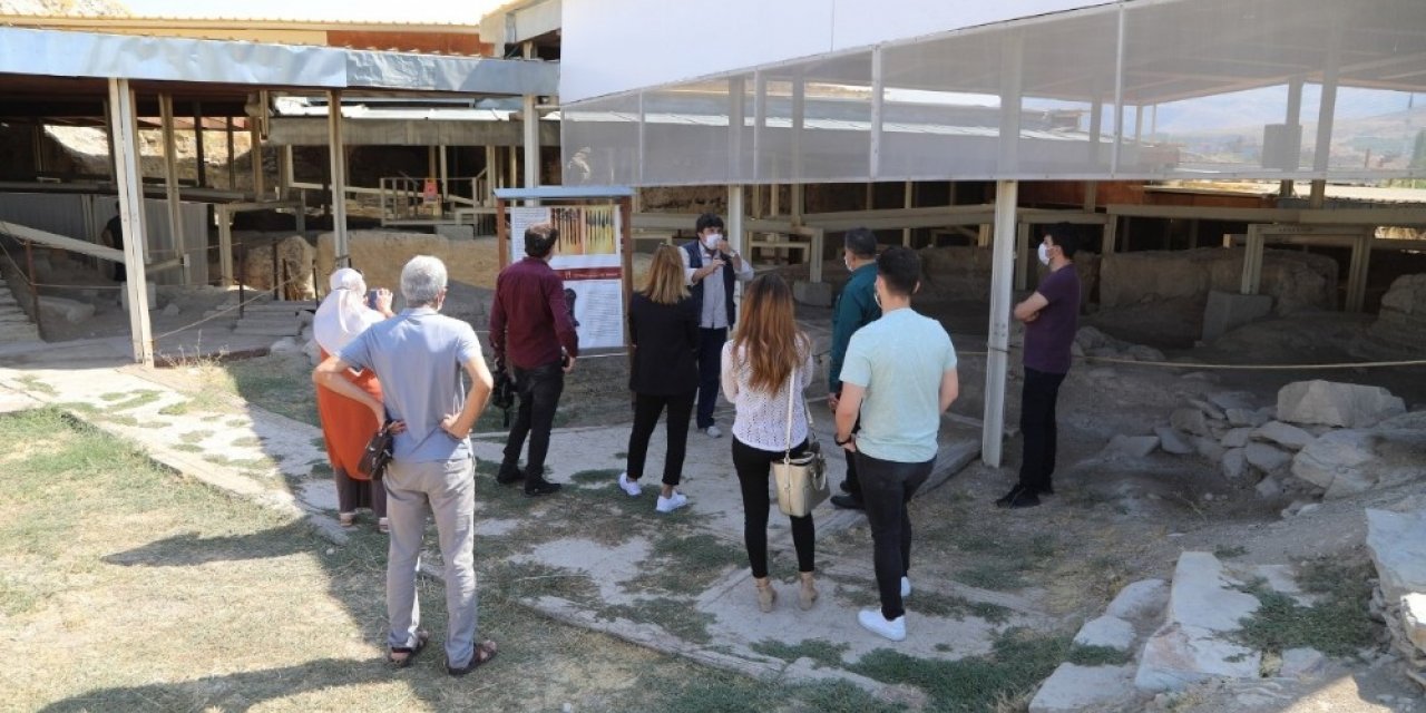 Covid-19’a rağmen Arslantepe’ye ziyaretçi akını