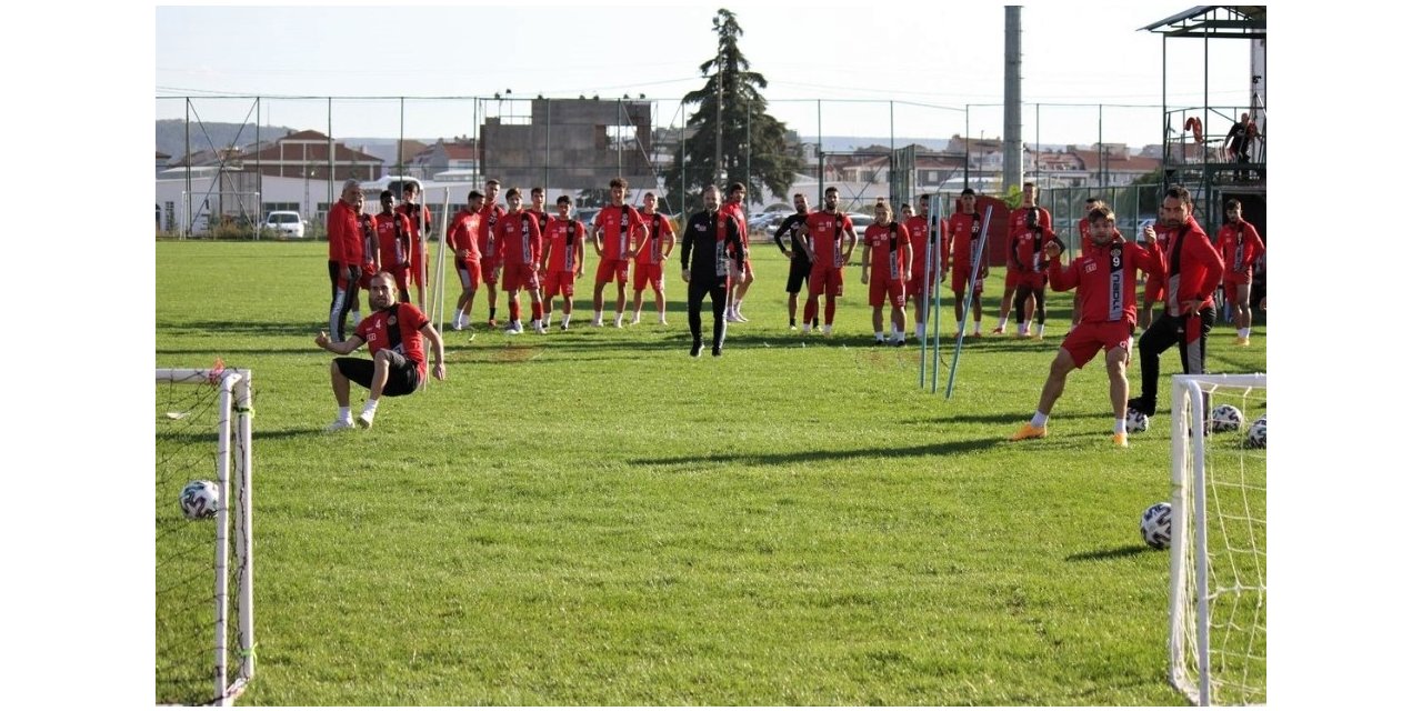 Eskişehirspor teknik ve taktik çalıştı