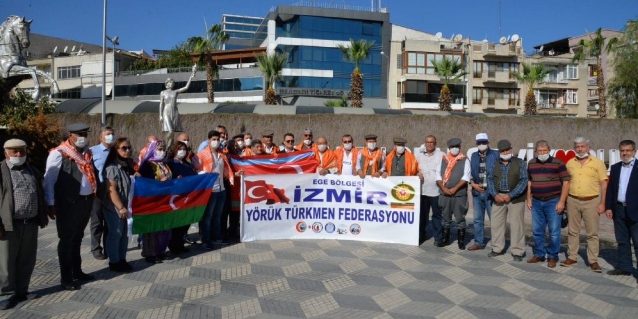 Menemen’den Azerbaycan’a "Yanınızdayız" mesajı