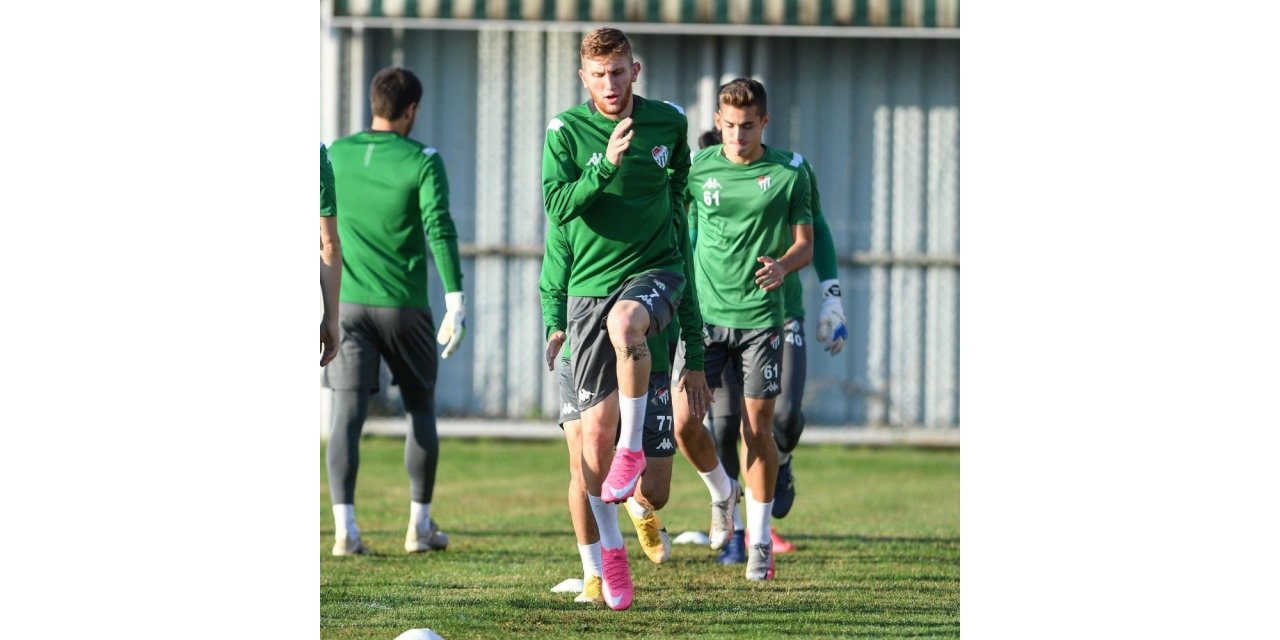 Bursaspor taktik çalışma yaptı