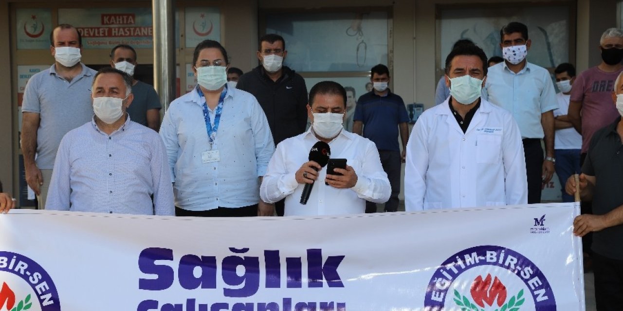 Eğitimcilerden sağlık çalışanlarına destek