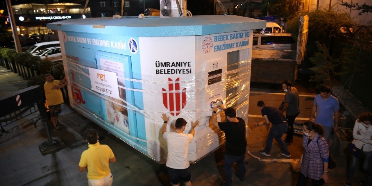 Bebek bakım ve emzirme kabinleri miniklerin hizmetinde