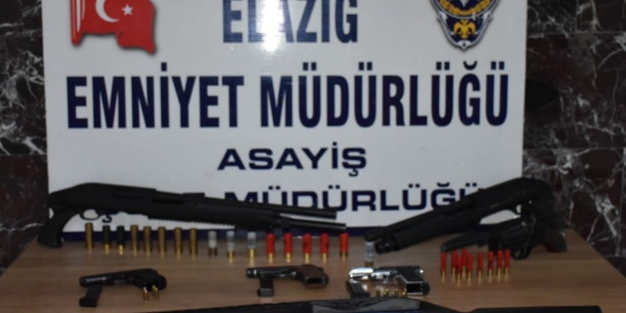 Elazığ’da çeşitli suçlardan aranan 21 şüpheli tutuklandı