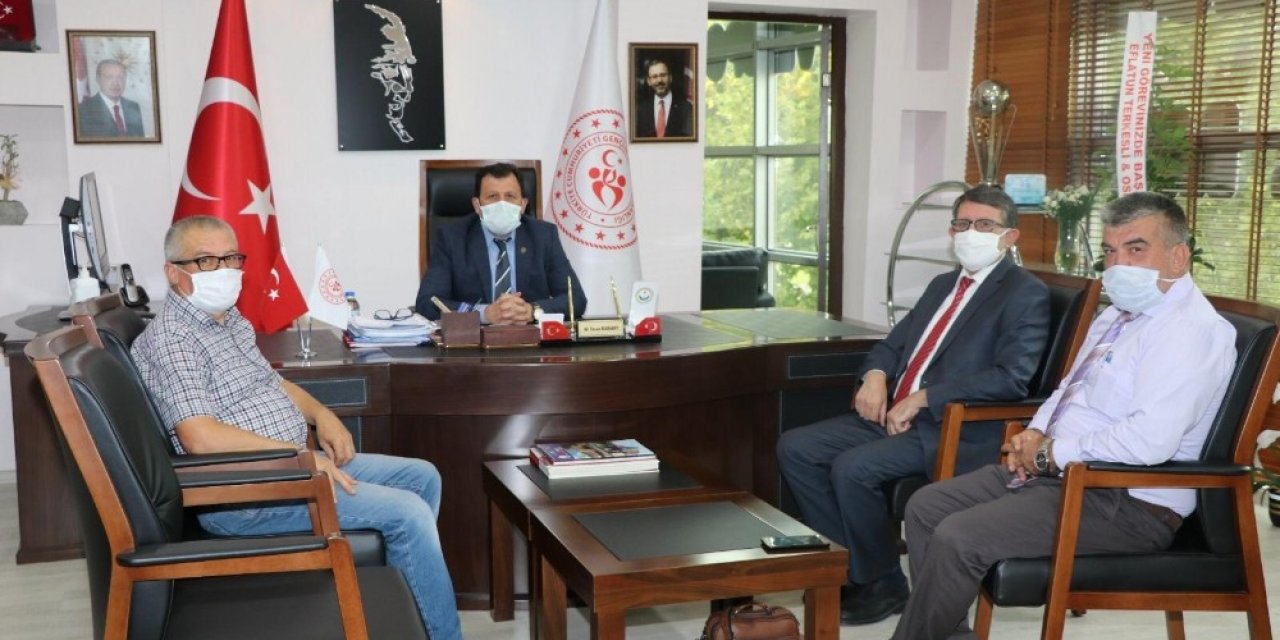 Voleybol İl Temsilciliği’nden İl Müdürü Ali İhsan Kabakcı’ya ziyaret