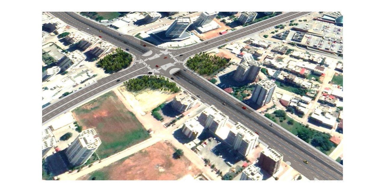 Forum katlı kavşağının temeli atılıyor