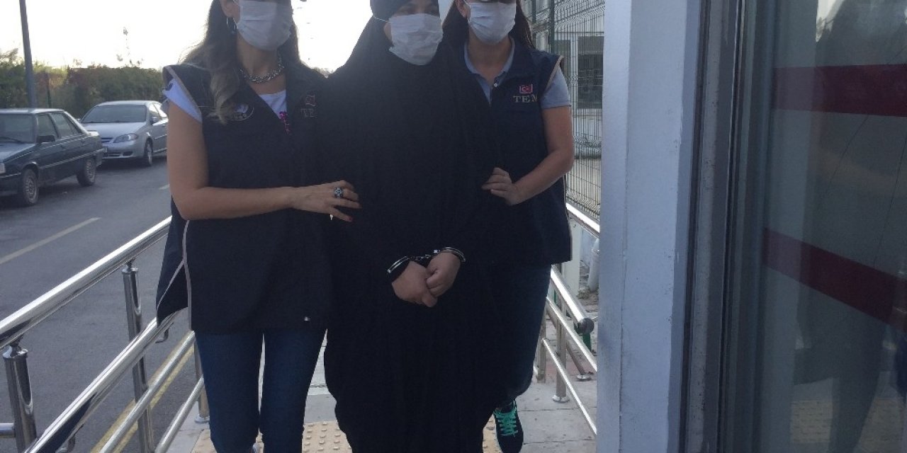 Kırmızı bültenle aranan DEAŞ’lı kadın yakalandı