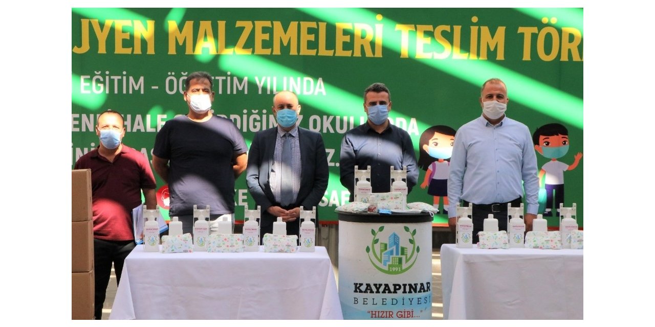 Kayapınar Belediyesi okullara 20 bin adet hijyen malzemesi dağıtacak
