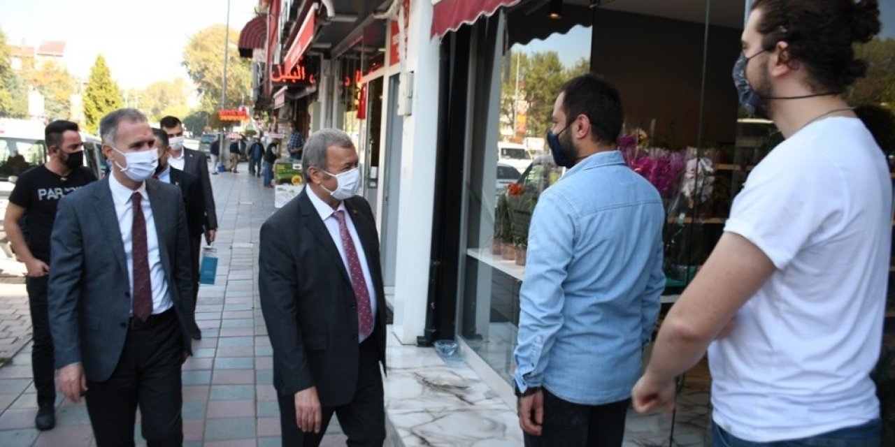 İnegöl’de covid-19 denetimleri sürüyor