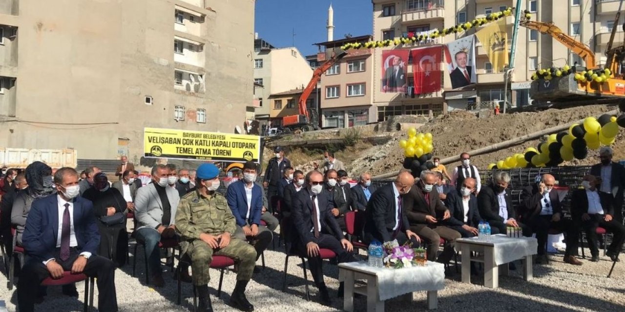 Veli Şaban Mahallesi Otoparkı temel atma töreni gerçekleşti