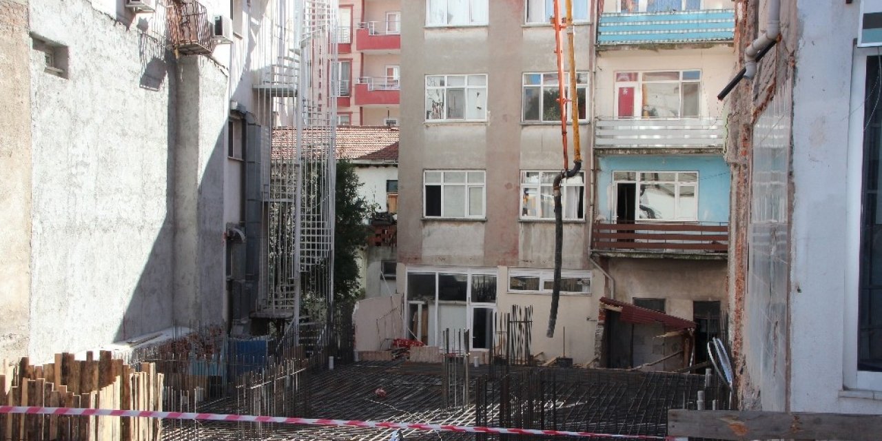 Tepebaşı Edebali Camii’nin temelleri dualarla atıldı