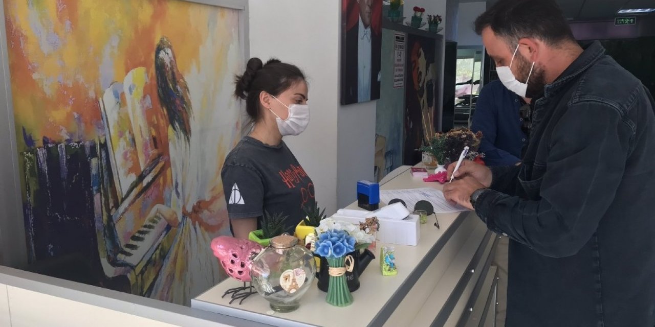 Düzce’de spor salonları denetlendi