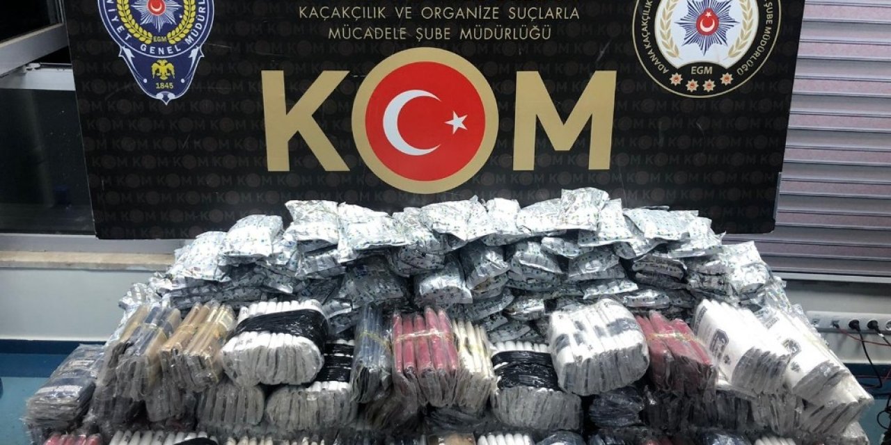 Adana’da kaçak içki ve tütün ele geçirildi