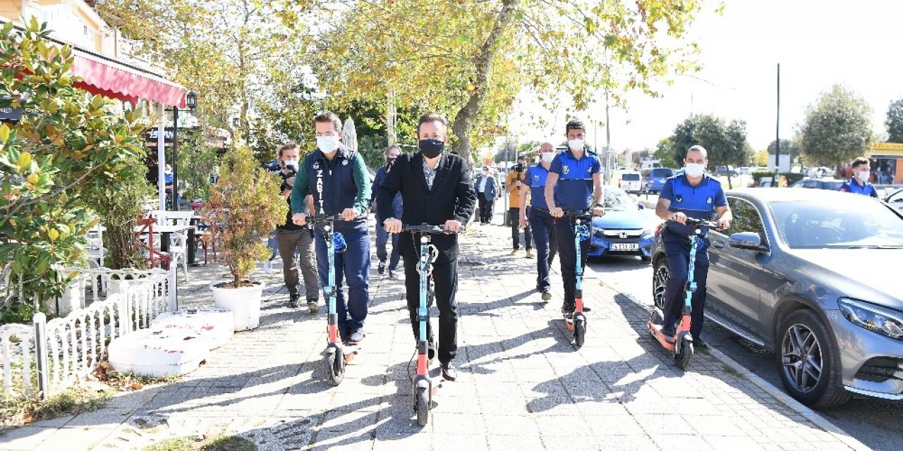 Kovid denetiminde elektrikli scooter dönemi