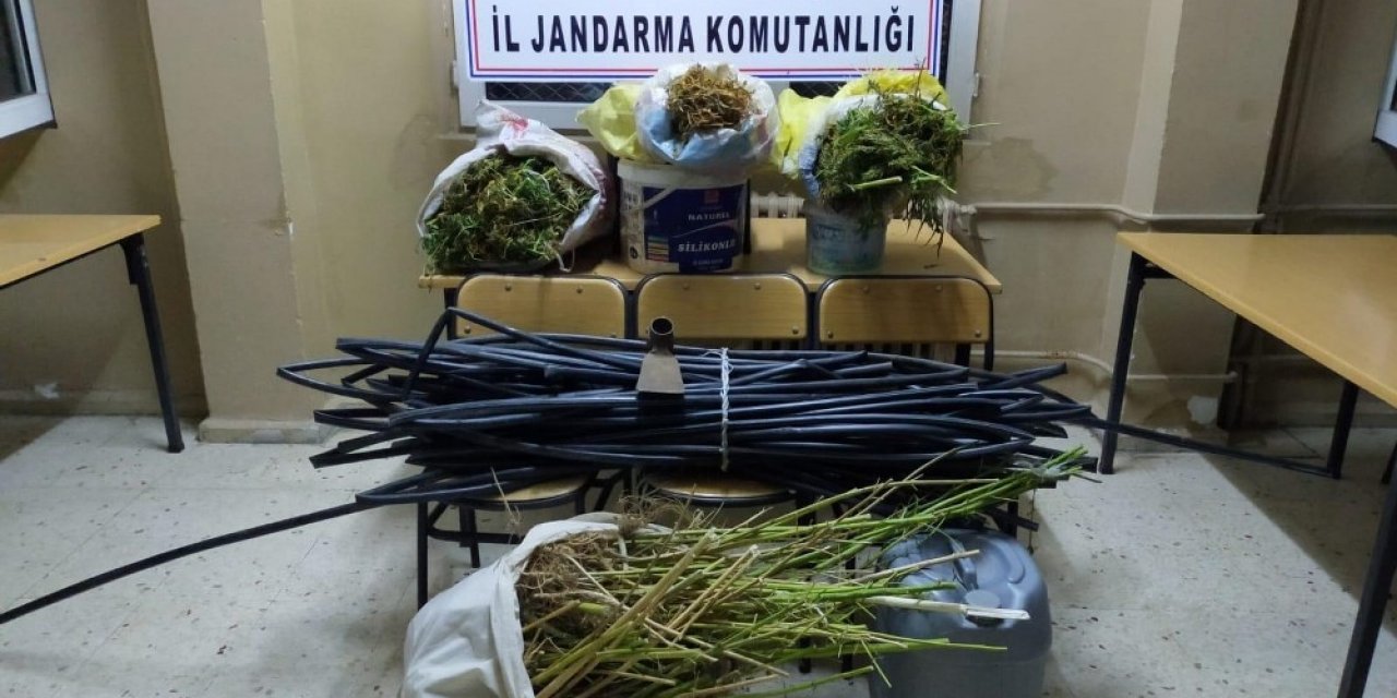 Belen’de 9 kilo 750 gram uyuşturucu esrar ele geçirildi