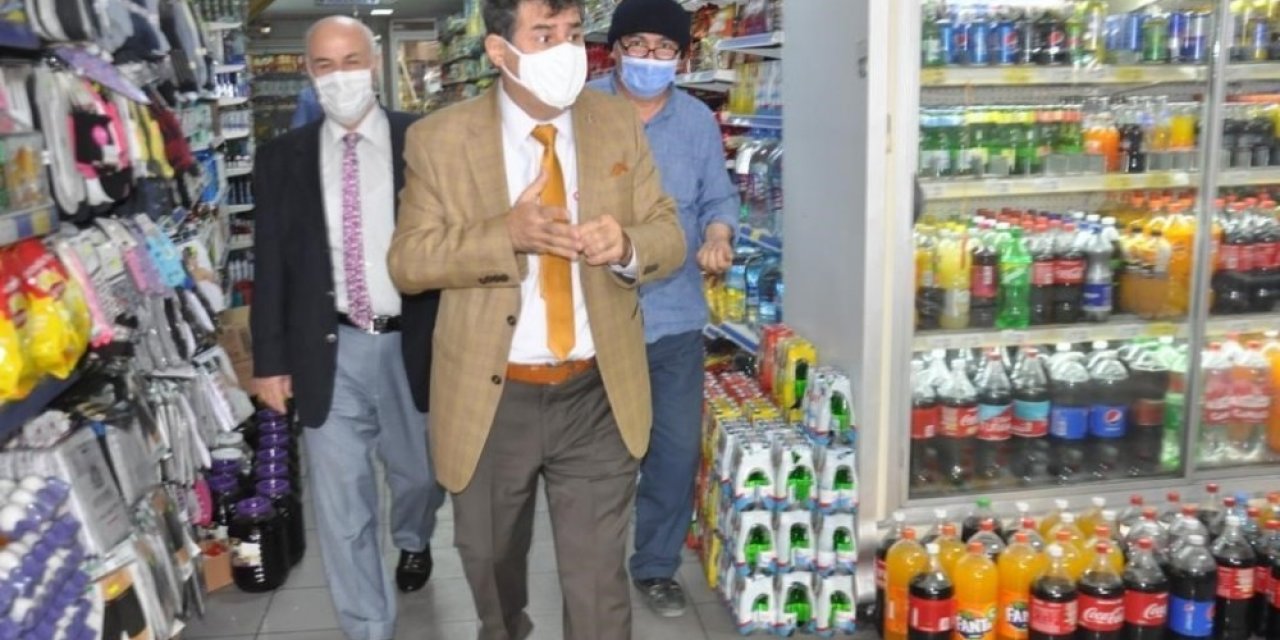 Sandıklı’da Korona virüs denetimi