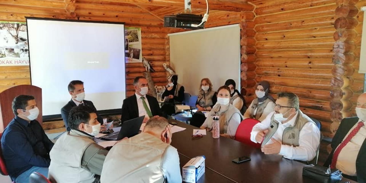 Av koruma memurları ve saha bekçileri eğitim programı düzenlendi