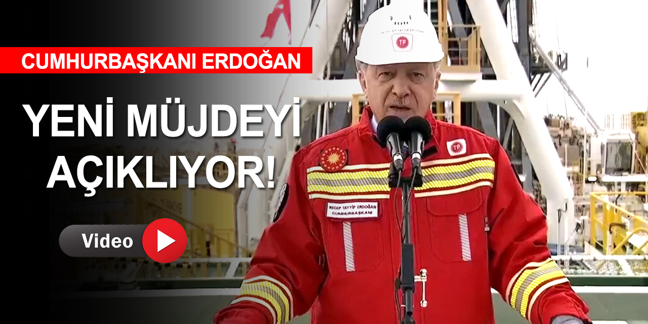 Cumhurbaşkanı Recep Tayyip Erdoğan beklenen müjdeyi açıklıyor