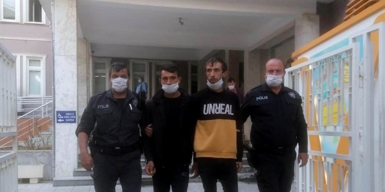 Suçüstü yakalanan hırsızlar tutuklandı