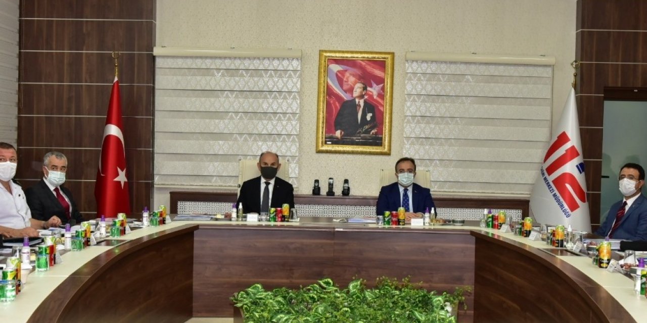 İçişleri Bakan Yardımcısı Çataklı başkanlığında asayiş toplantısı
