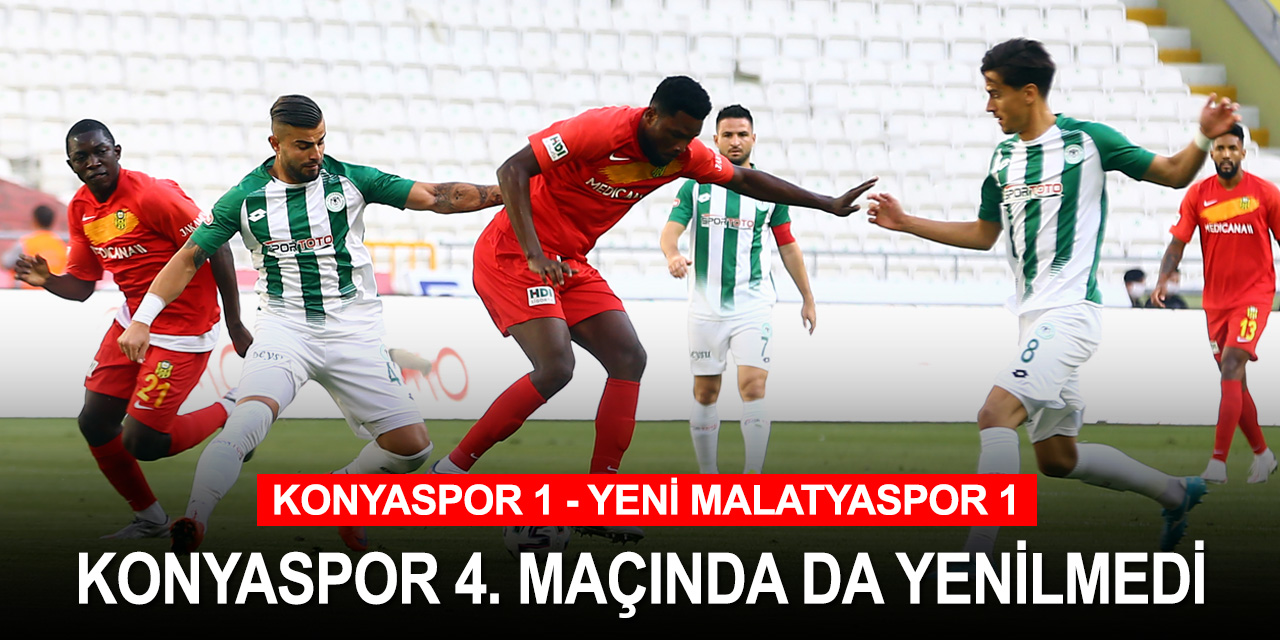 Konyaspor yenilmezlik serisini sürdürdü