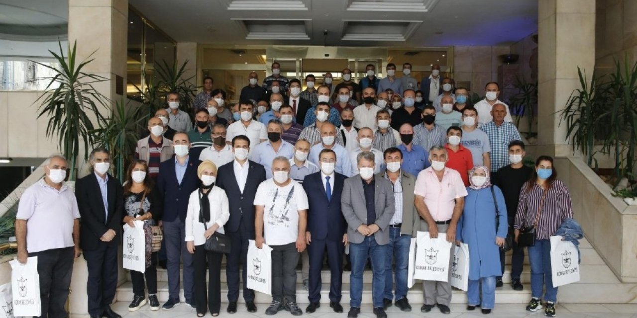 Apartman görevlileri sorunları anlattı, Başkan Batur çözüm üretti