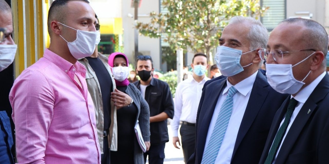 Vali Ali Fuat Atik tavrıyla takdir topladı