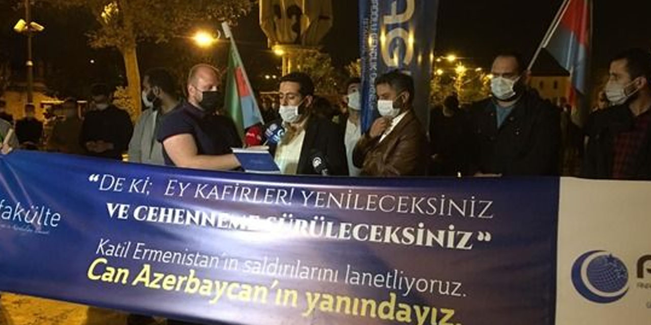 Anadolu Gençlik Derneğin'den Azerbaycan'a destek