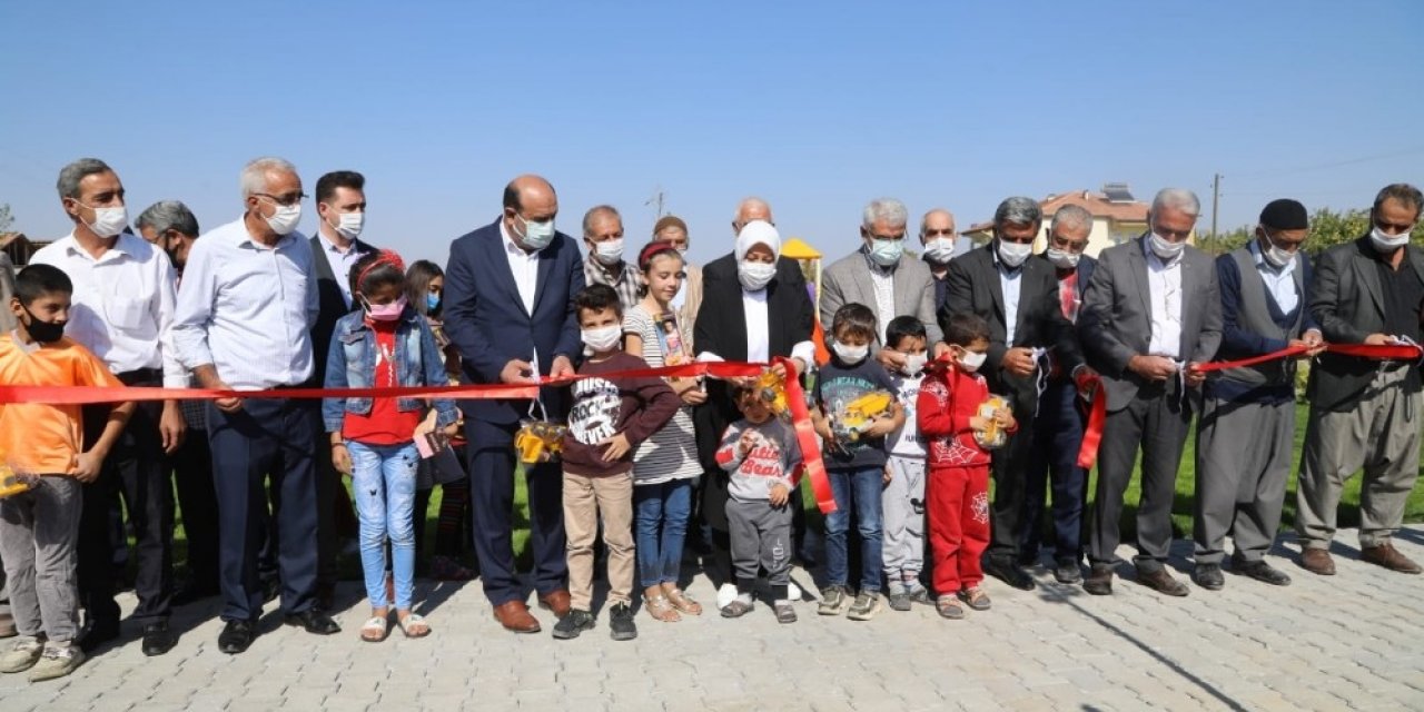 Hatunsuyu Parkı hizmete açıldı