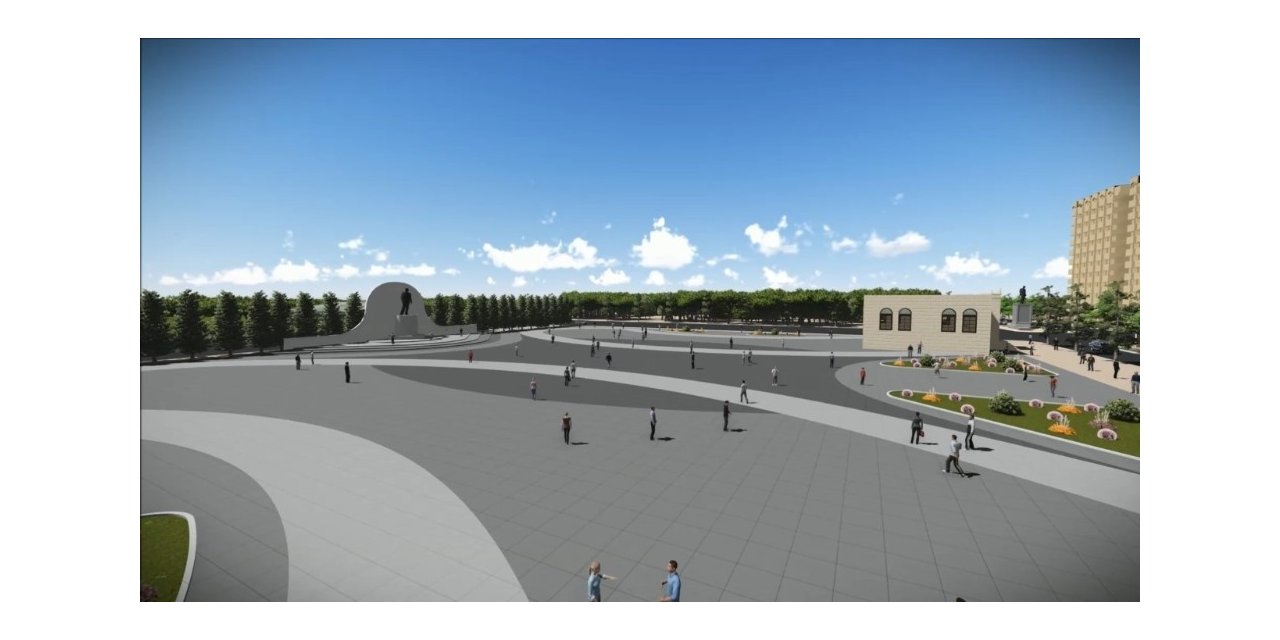 Malatya’ya yeni meydan ve tören alanı kazandırılıyor