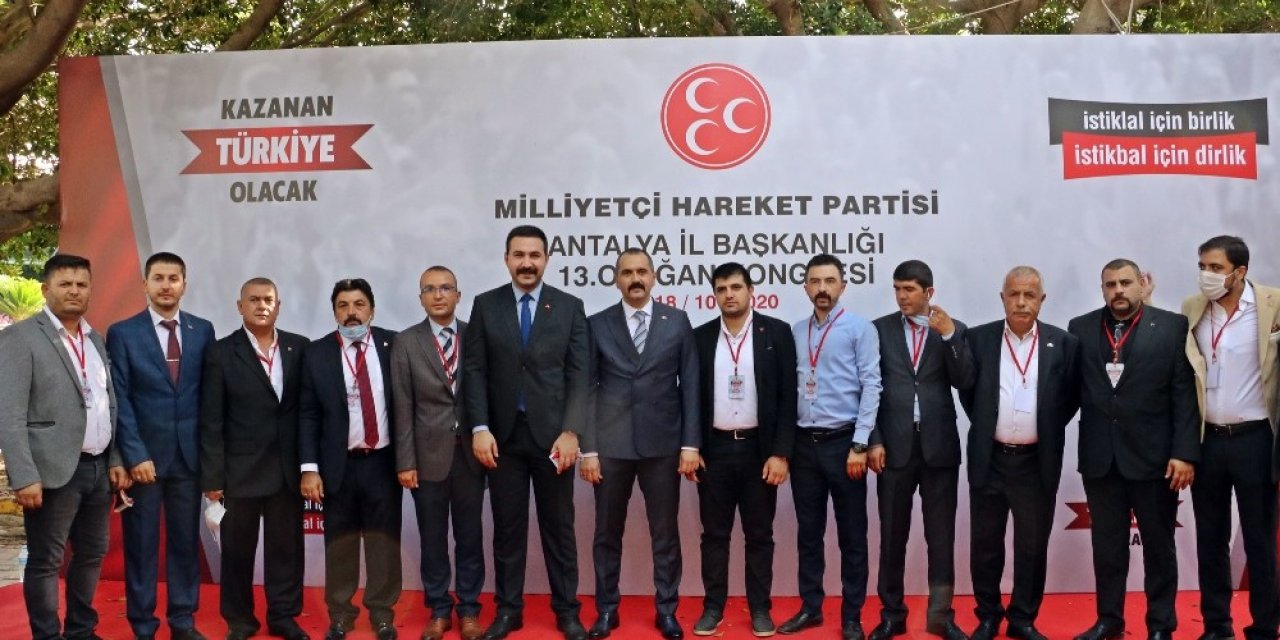 MHP Antalya Hilmi Durgun ile ‘devam’ dedi